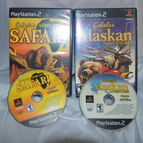 playstation 2 games Cabalas Safari and Alaskan Adventures - Picture 1 of 2